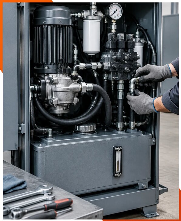 Ремонт гидростанций промышленных станков с выездом в Гагарине